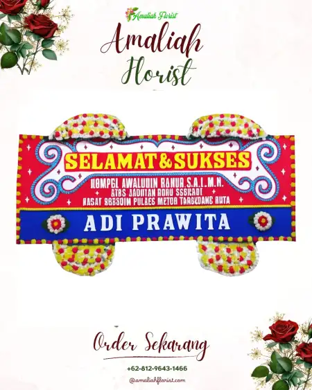 Papan Bunga Ucapan Selamat Sirna Galih